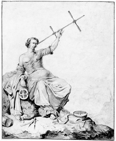 Navigation, ca. 1670-90 von Vincent Laurensz van der Vinne